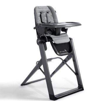 Baby Jogger City Bistro High Chair - Adjustable Infant Feeding Seat with Removable Tray & Easy Clean Fabric - Perfect for Home, Restaurant & Travel Use