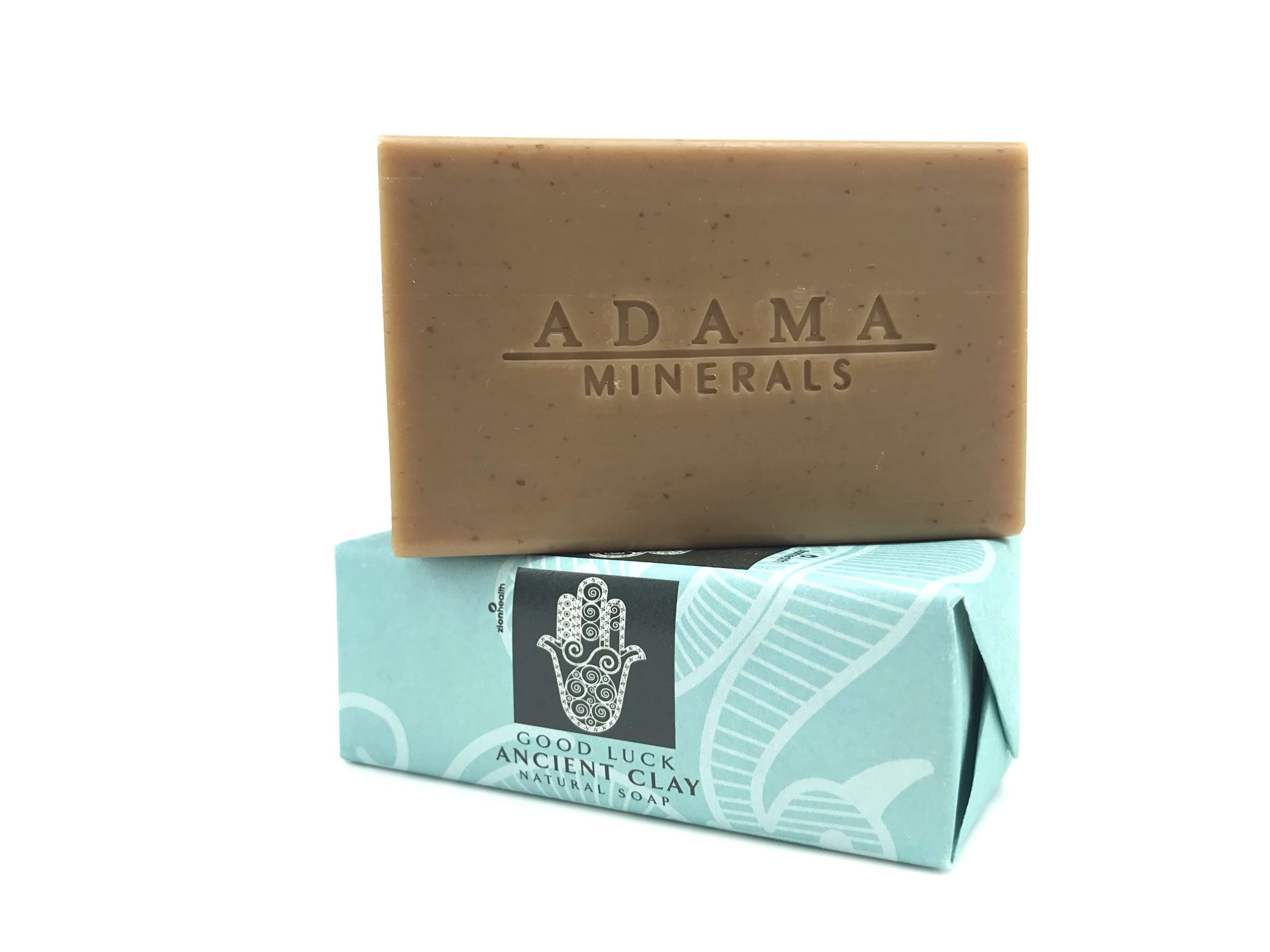 Natural Clay Soap Bar for Good Luck & Skin Detox - Zion Health 6 oz | Handmade with Healing Clay for Acne, Eczema & Dry Skin | Perfect for Daily Cleansing, Gifts & Spiritual Rituals