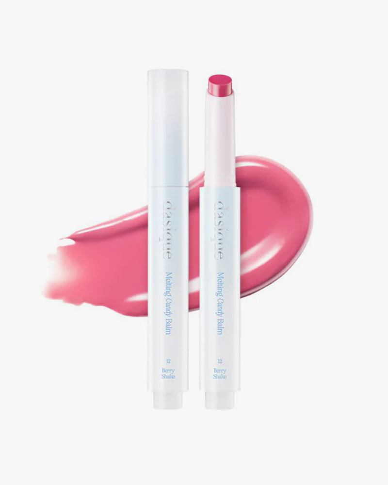 Dasique Melting Candy Balm - Cotton Powder Collection | Hydrating Lip Balm for Soft Lips | Perfect for Daily Moisturizing & Makeup Look
