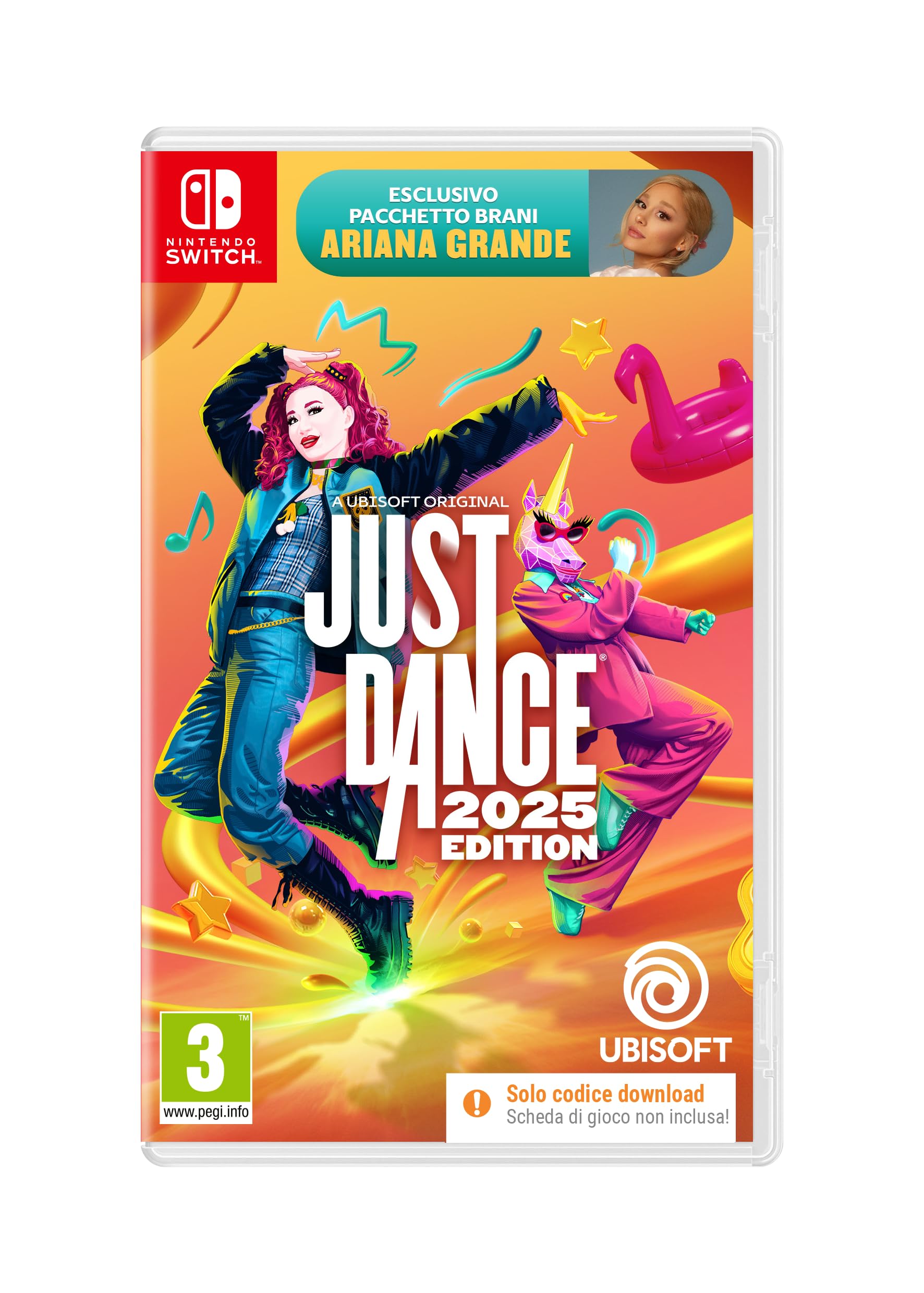 Just Dance 2025 for Nintendo Switch - Digital Download Activation Code | Fun Dance Party Game for Family & Friends