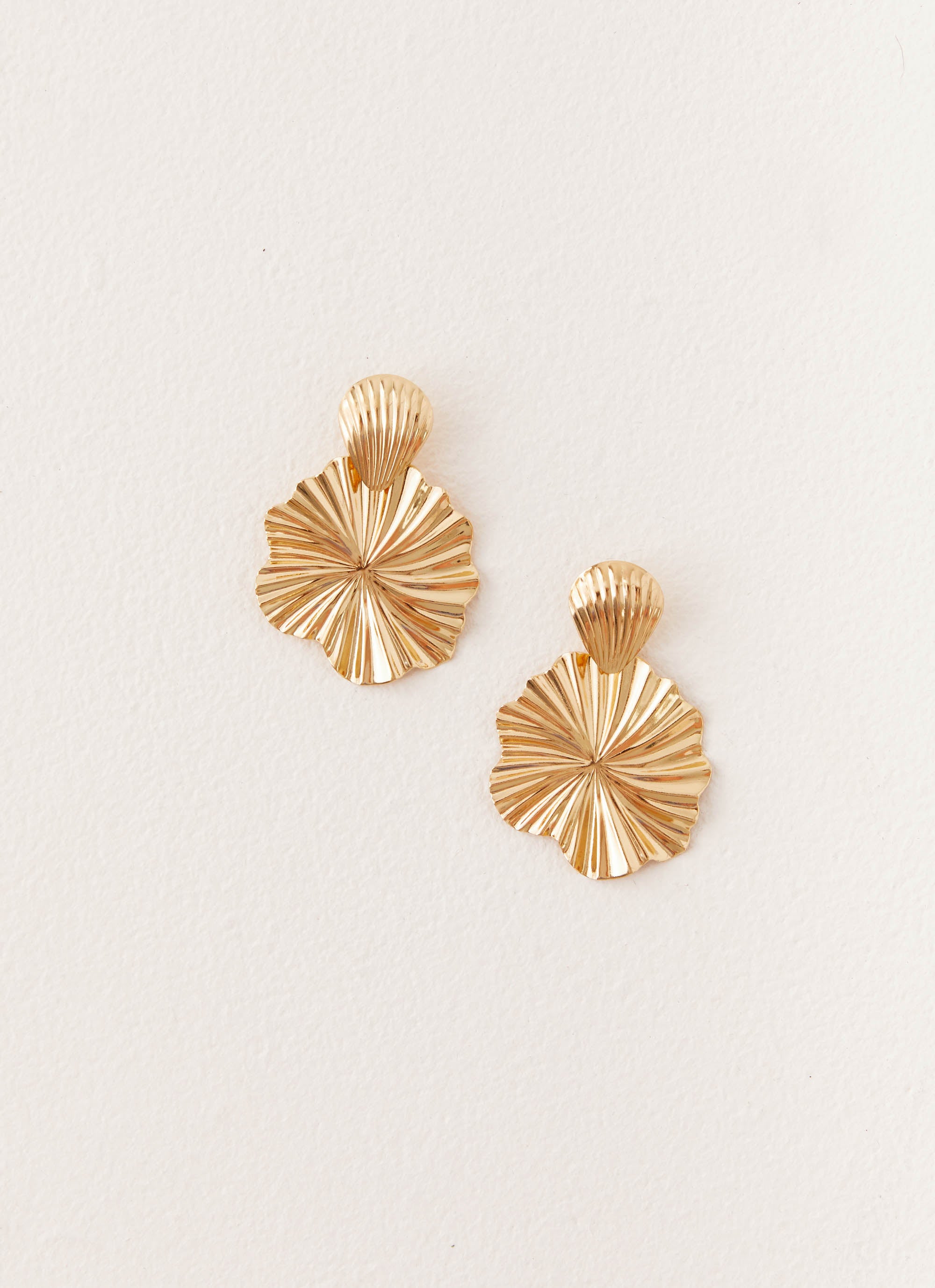 Divinity Gold Earrings for Women - Elegant Dangle Hoop Earrings for Everyday Wear, Parties & Special Occasions