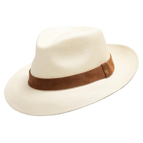Natural With Leather Hatband
