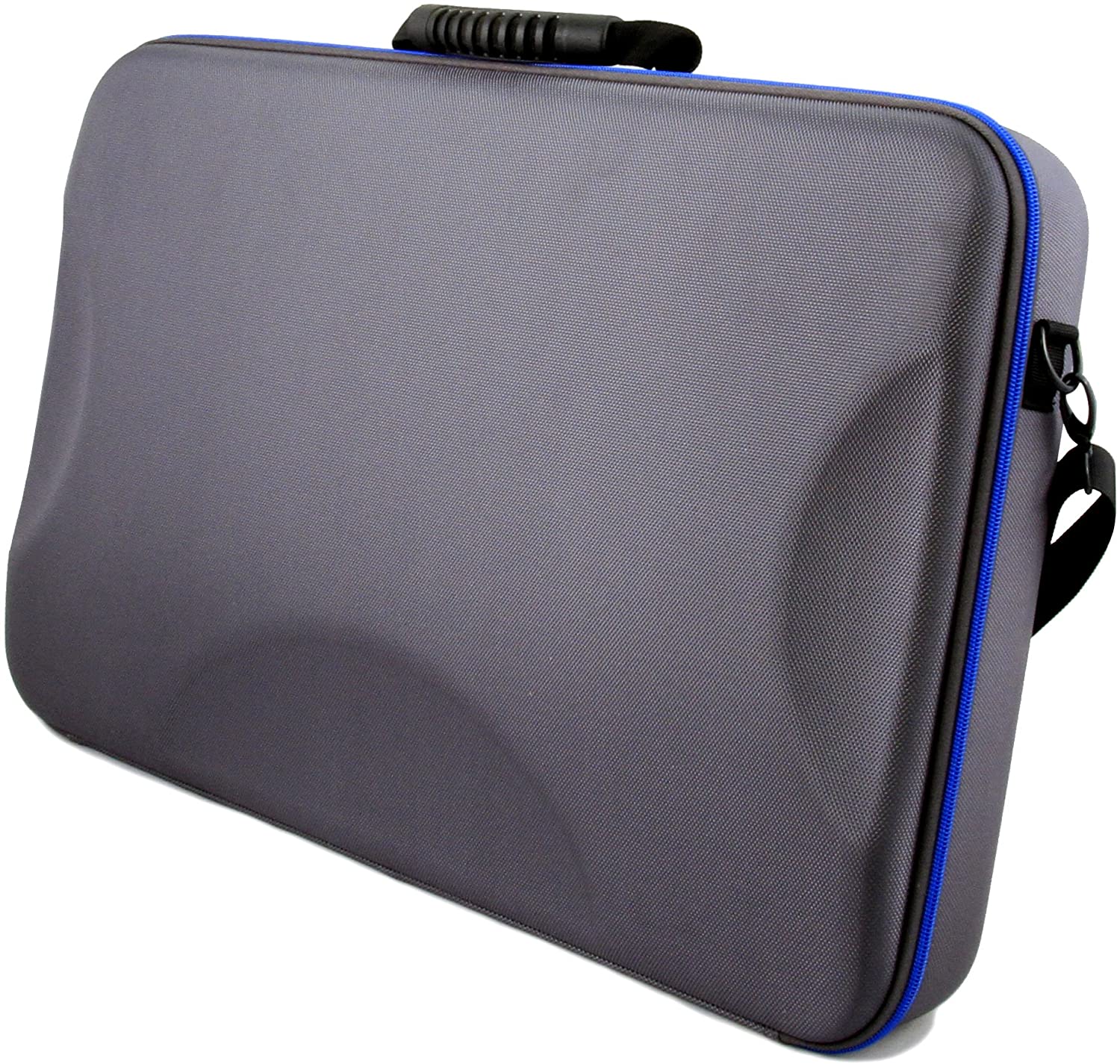 CASEMATIX DJ Controller Travel Case - Hard Shell Mixer Carrying Case Compatible with Hercules Inpulse 500, with Shoulder Strap & Impact Absorbing Foam - Perfect for DJ Gigs, Travel & Equipment Protection