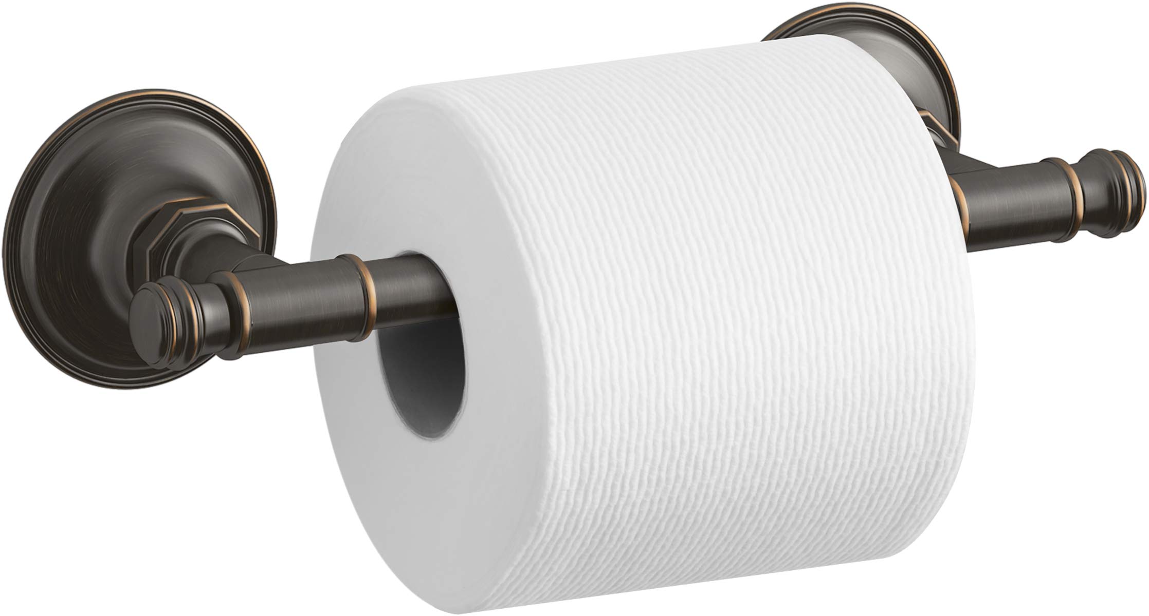 KOHLER Eclectic Toilet Paper Holder - Modern Bathroom Tissue Dispenser for Home & Commercial Use