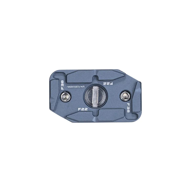 Ulanzi Falcam F22 & F38 Quick Release Anti-Deflection Plate F22A4401 - Compatible with DSLR, Mirrorless Cameras & Video Rig Setups - Perfect for Vlogging, Photography & Film Production