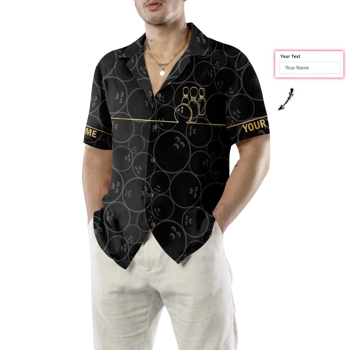 Custom Personalized Bowling Shirts with Names for Men & Women | Stylish Hawaiian Bowling Shirts | Perfect for Bowling Leagues, Tournaments & Casual Wear