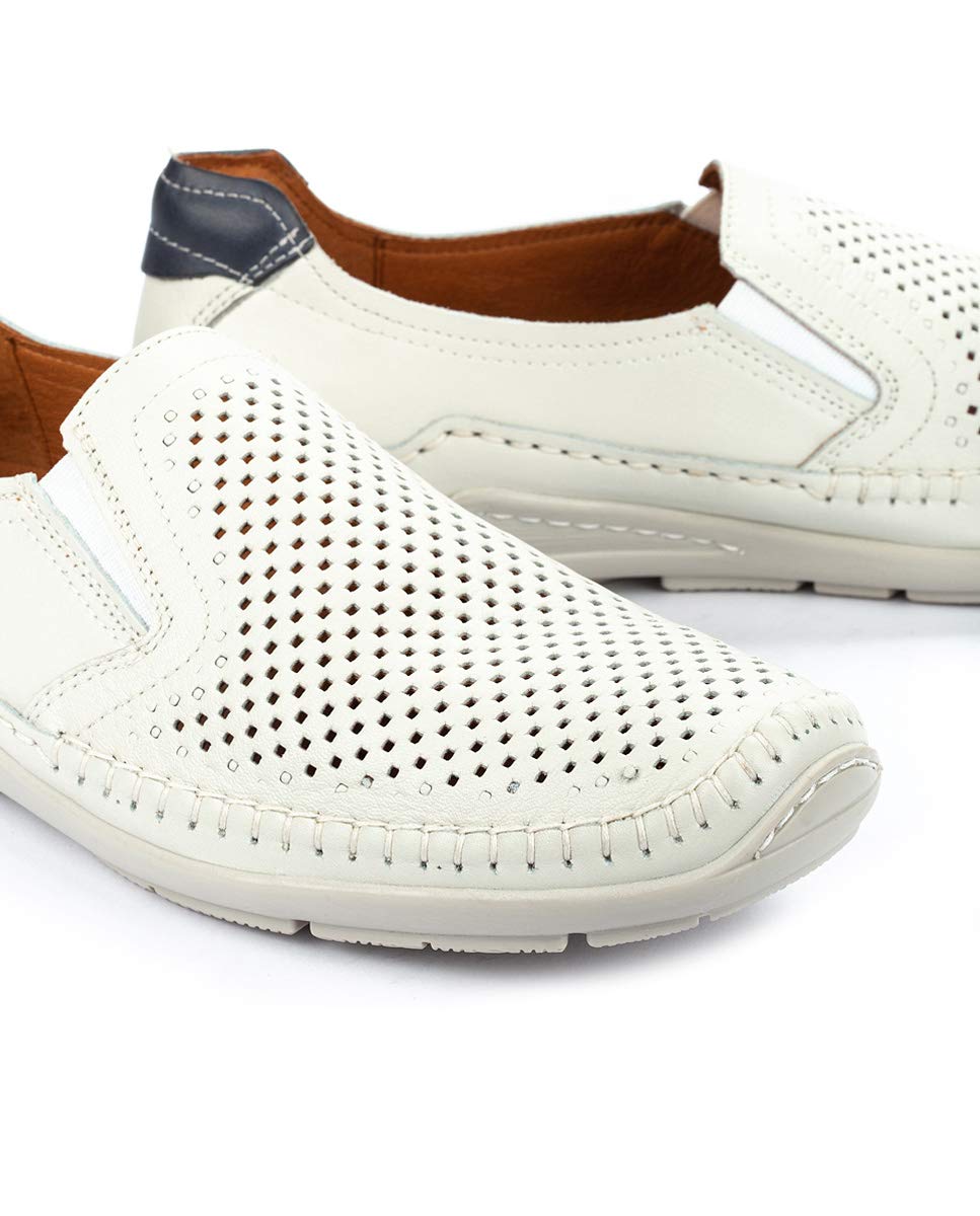 PIKOLINOS Men's Leather Loafers - Comfortable & Stylish Azores Slip-On Shoes for Casual Wear, Office & Travel
