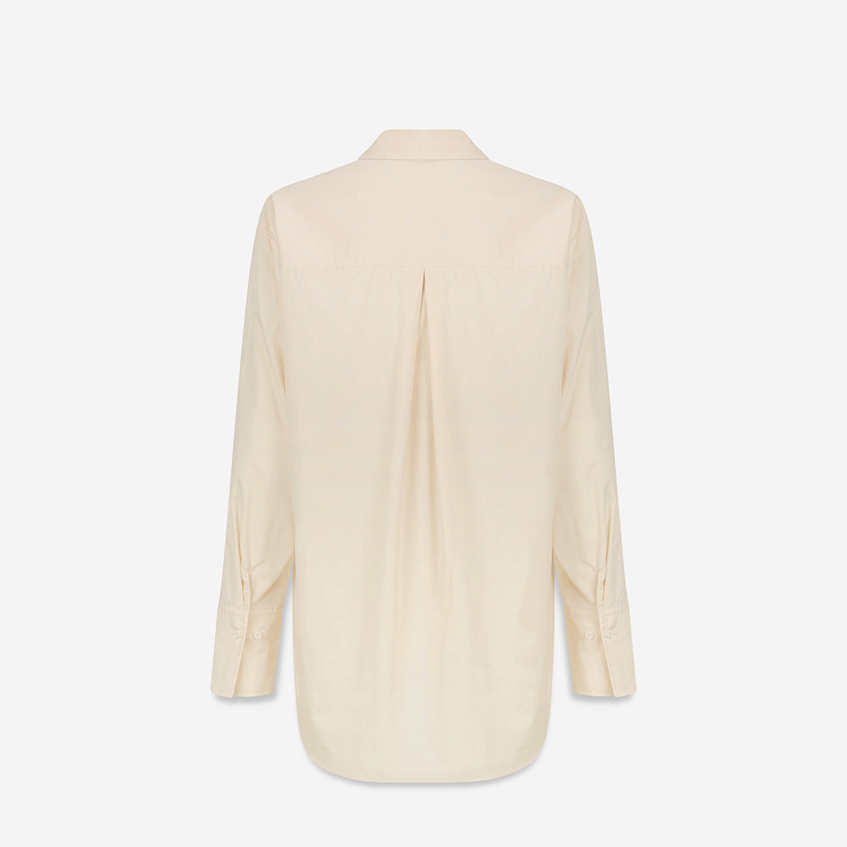 Better Times Women's Casual Button-Down Shirt in Bone Color - Perfect for Office, Travel & Everyday Wear