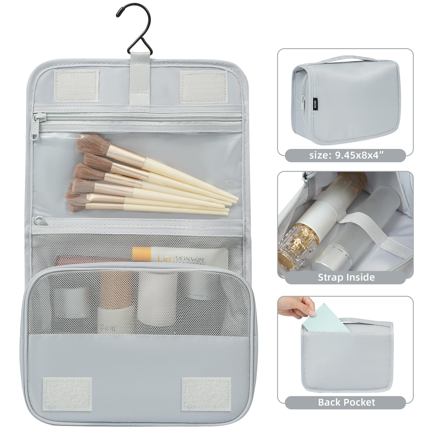 BAGAIL 8-Piece/10-Piece Travel Packing Cubes Set - Lightweight Luggage Organizers with Multiple Sizes for Suitcases, Carry-Ons & Backpacks - Perfect for Business Trips, Vacations & Weekend Getaways