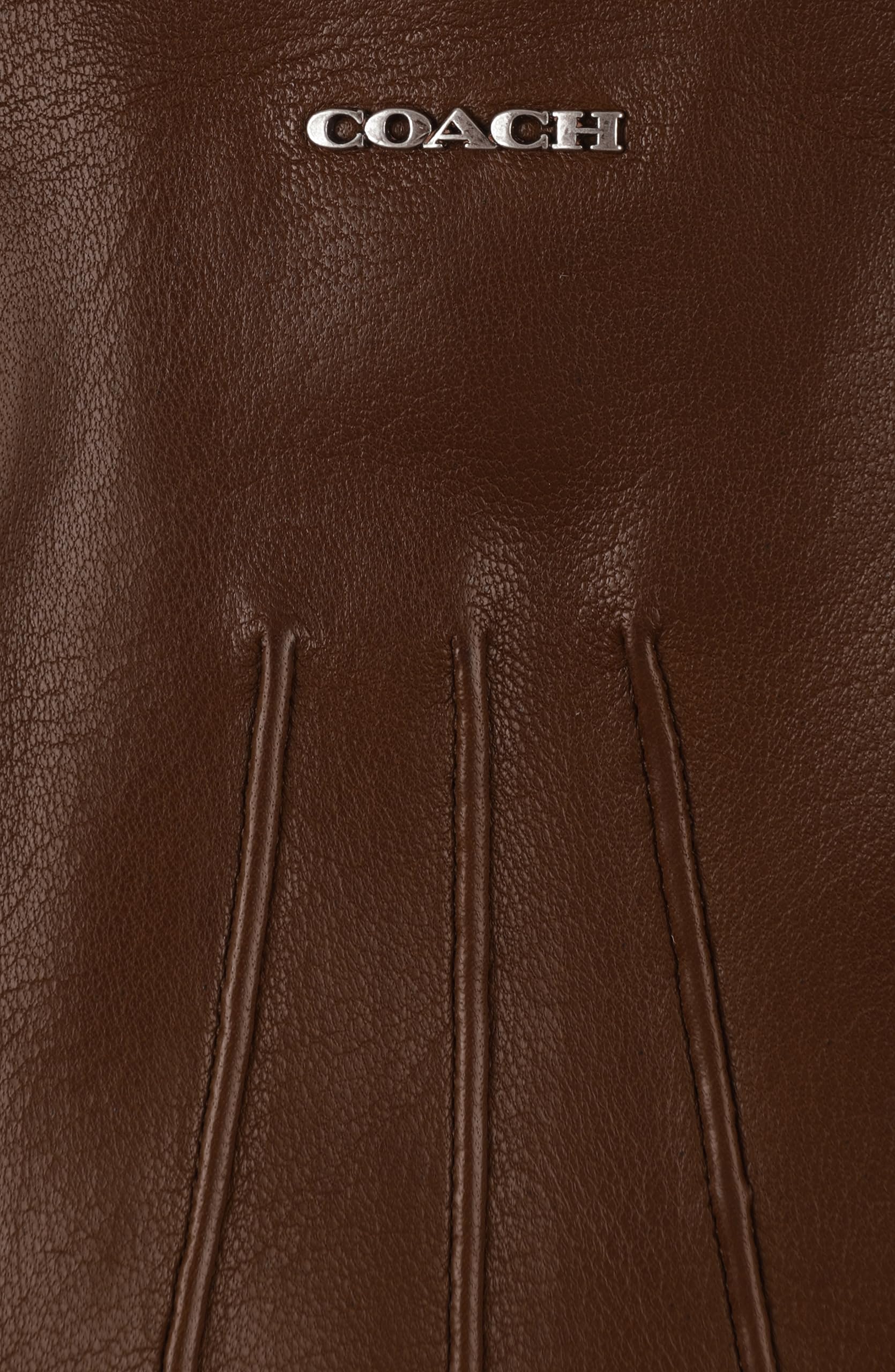 Coach Men's Tech Nappa Glove - Premium Leather Driving Gloves for Men - Perfect for Winter, Driving & Outdoor Activities