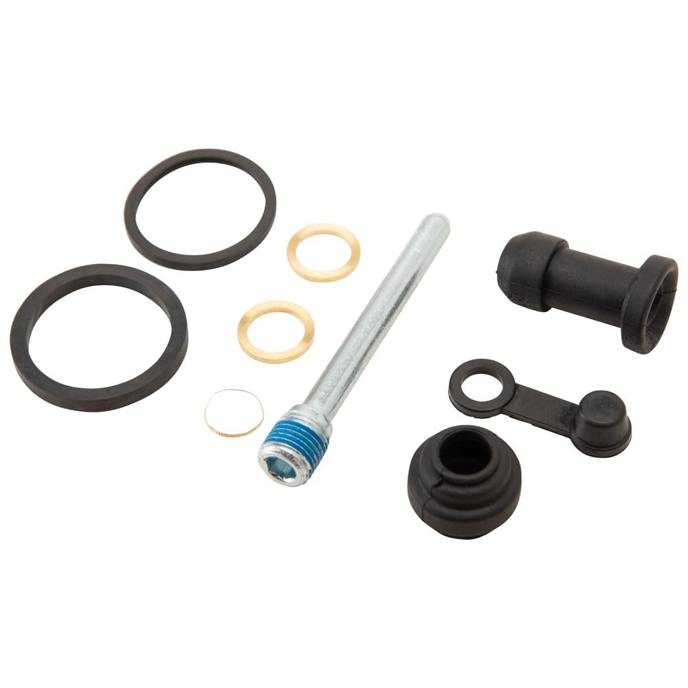 TUSK Rear Brake Caliper Rebuild Kit for Kawasaki KX250 2019-2020 | Motorcycle Brake Repair Parts | Perfect for Off-Road Riding & Racing Maintenance