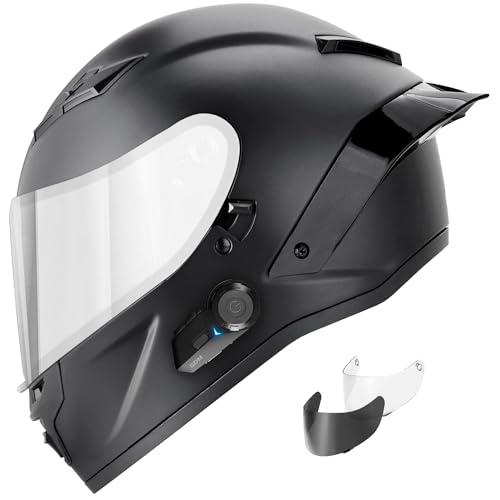 Matte Black - Chrome & Clear Shields