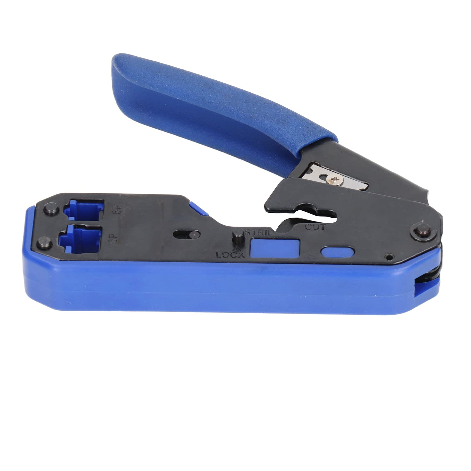 Professional Crimping Tool Kit with ABS Handle - High Hardness, Durable Cable Maintenance Tool for Computer Network Installation | Perfect for IT Technicians, Electricians & DIY Home Networking Projects