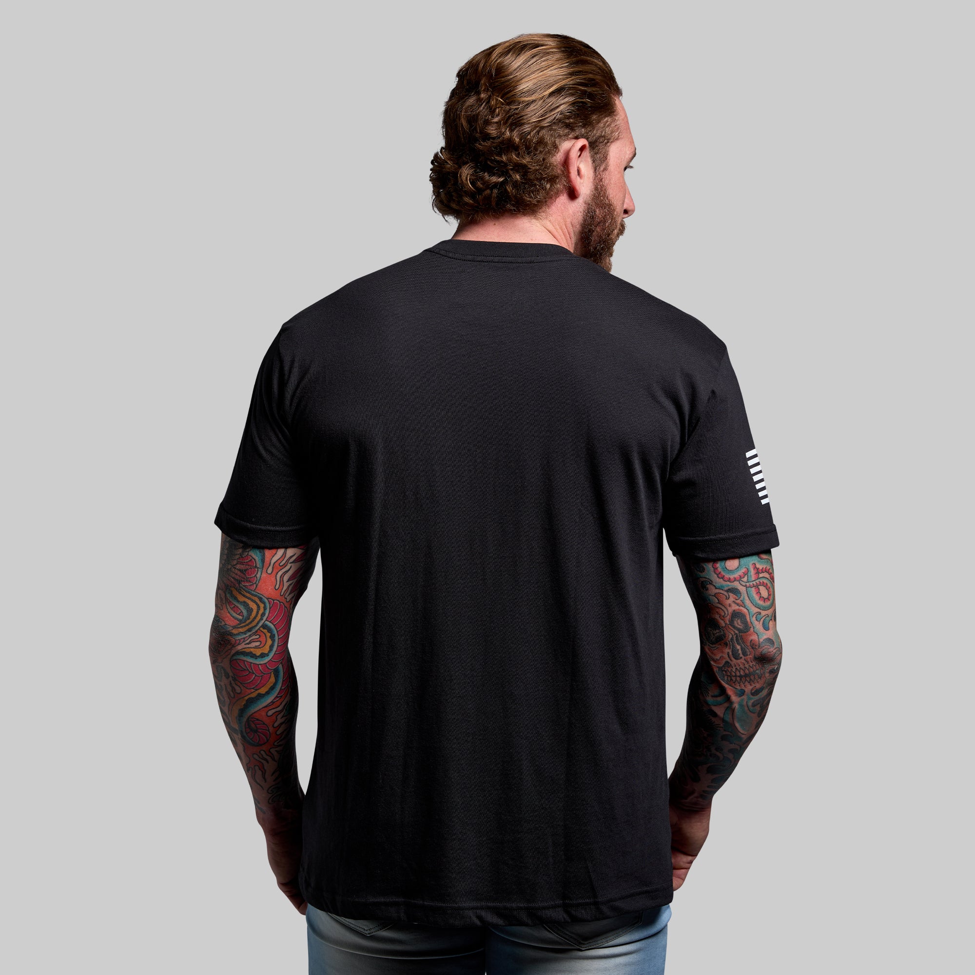 Premium Brand T-Shirt for Men & Women - 100% Cotton Comfort Fit Black Tee - USA Made - Casual Wear, Street Style & Everyday Outfits