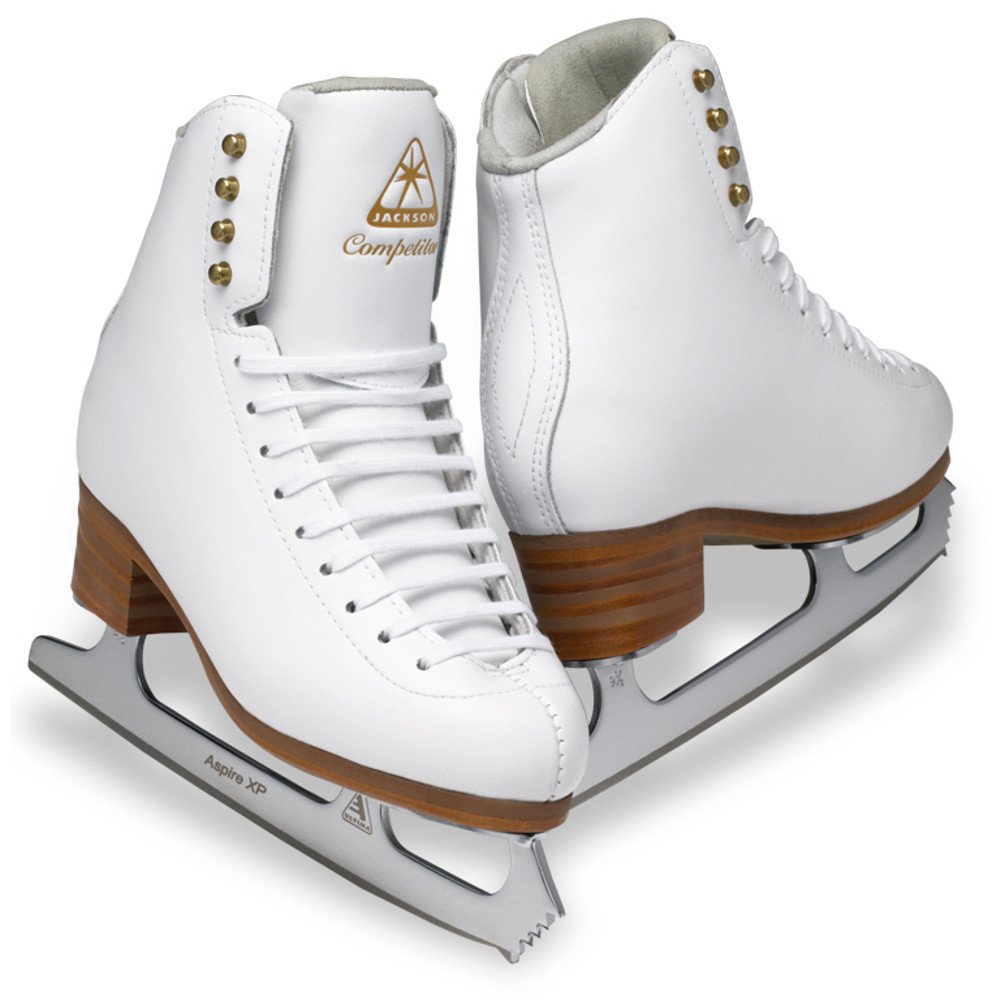 Jackson Ultima Competitor DJ2470 A 5 Figure Skates for Women & Girls - Professional Ice Skating Shoes for Competition & Practice - Perfect for Rink, Shows & Performances