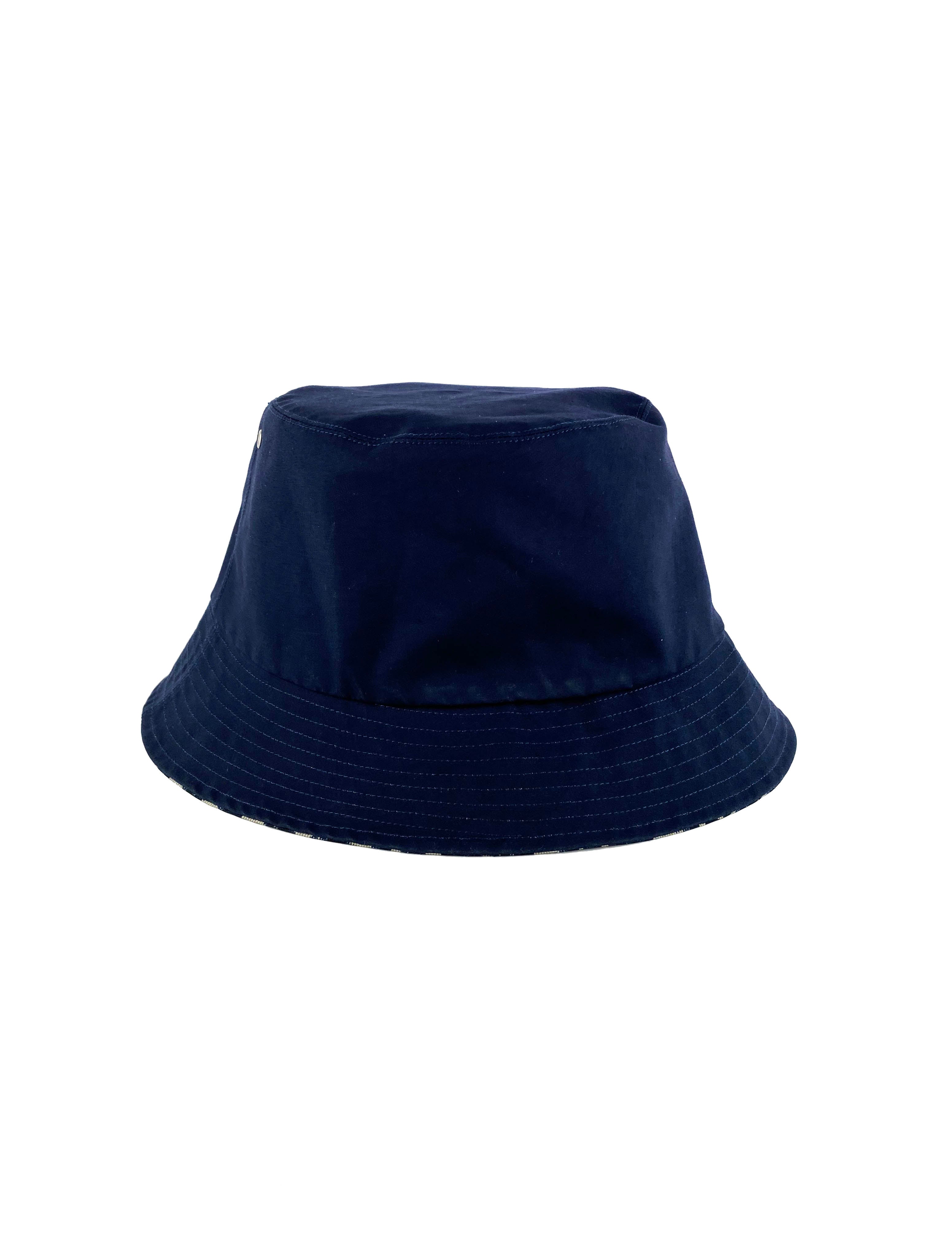 Dior Reversible Teddy D Bucket Hat for Women & Men - Fashionable Unisex Designer Bucket Hat for Outdoor Activities, Travel & Streetwear