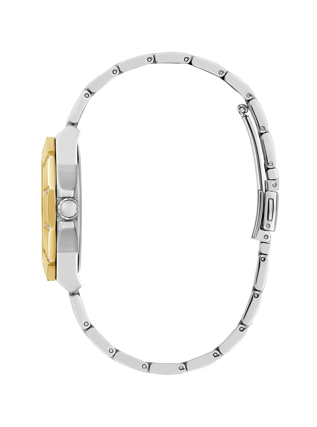 Luxury Gold and Silver Sunray Glitz Watch for Women - Elegant Dress Watch for Parties, Weddings & Special Occasions