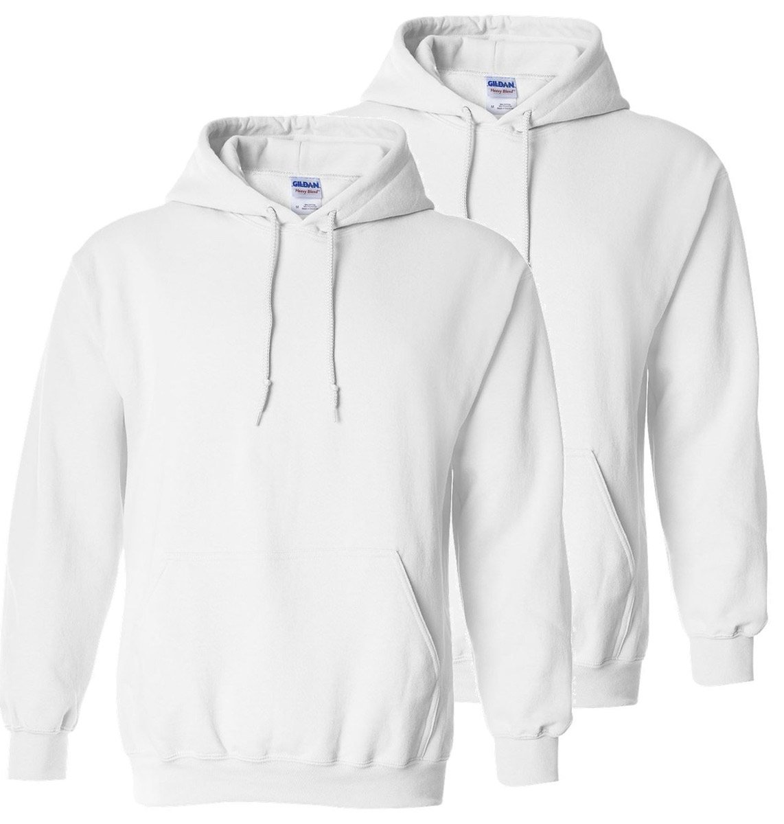 Gildan Men's Cotton Fleece Hooded Sweatshirt - Soft & Comfortable Pullover Hoodie for Casual Wear, Gym, and Outdoor Activities