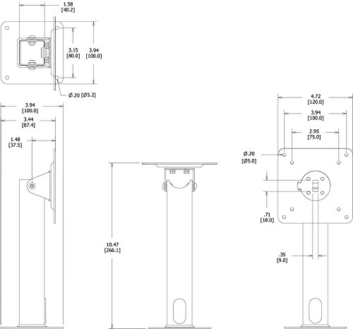 360° Adjustable VESA Monitor Mount for 9