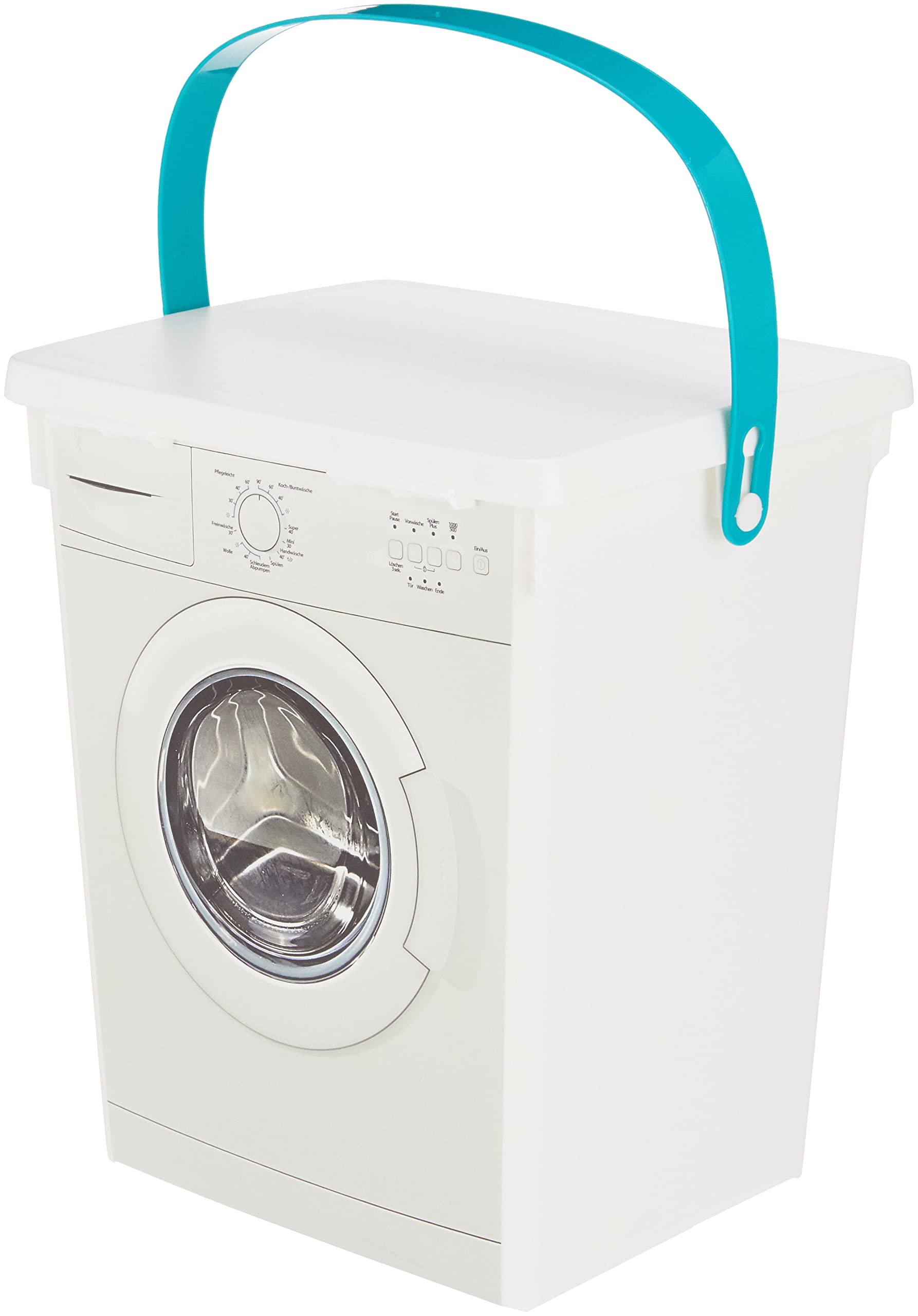 Premium Plastic Laundry & Dishwasher Detergent Storage Box - Airtight Container for Powder & Tablet Detergents - Perfect for Kitchen, Laundry Room & Bathroom Organization