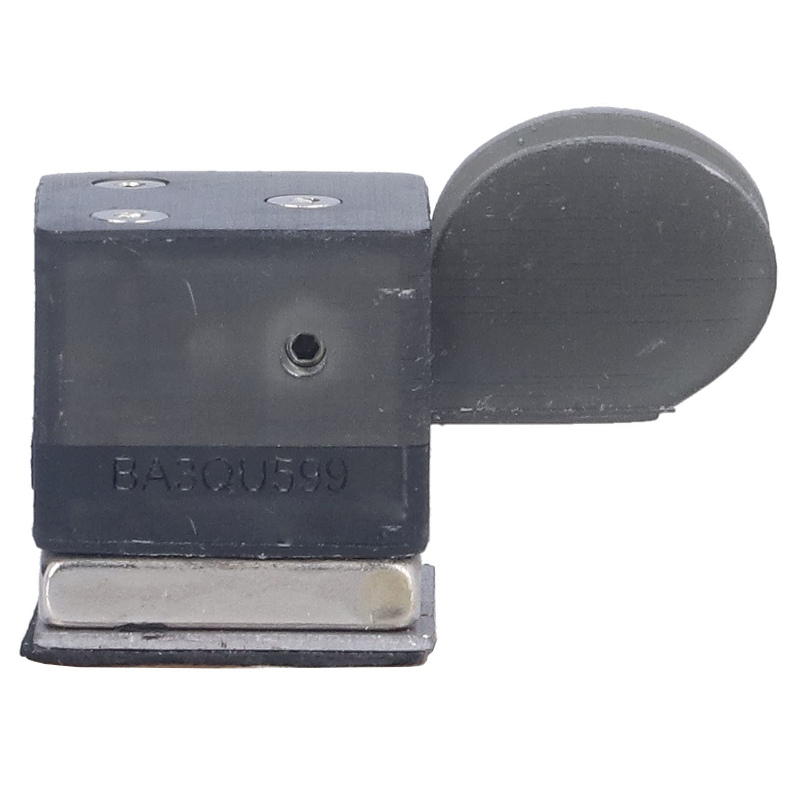 CW Morse Code Key - ABS Dual Paddle Black Magnetic Key for Ham Radio - Easy Installation with Magnetic Absorption - Perfect for Shortwave Radio, Amateur Radio Practice & Morse Code Learning