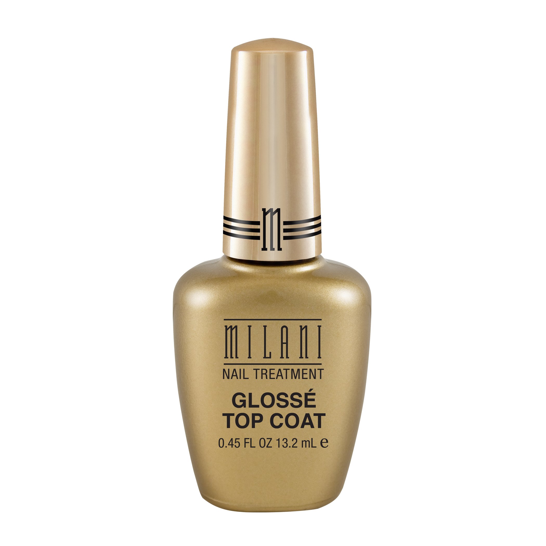 MILANI MLMST02 Strengthening Nail Treatment Top Coat - Long-Lasting Shine & Protection for Healthy Nails - Perfect for Manicures, Pedicures & Salon-Quality Nails at Home