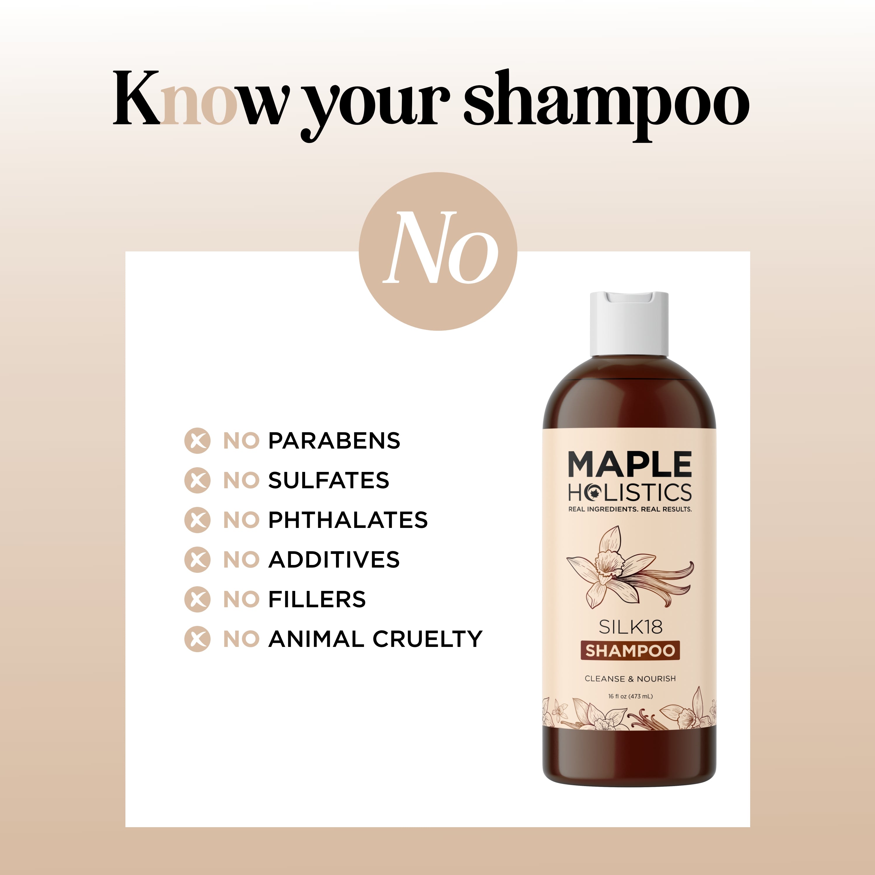 Silk18 Shampoo - Hydrating & Repairing for Damaged Hair - Sulfate Free & Paraben Free - Perfect for Dry, Frizzy & Color-Treated Hair - Salon Quality Hair Care at Home