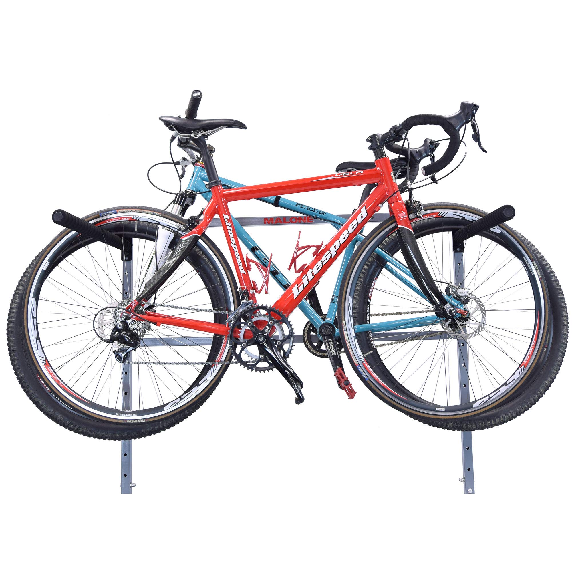 FS Rack™ Bike Holder - Heavy Duty 3 Bike Capacity Wall Mounted Storage for Garage, Basement & Outdoor Use - Space Saving Bicycle Organizer for Home & Apartment