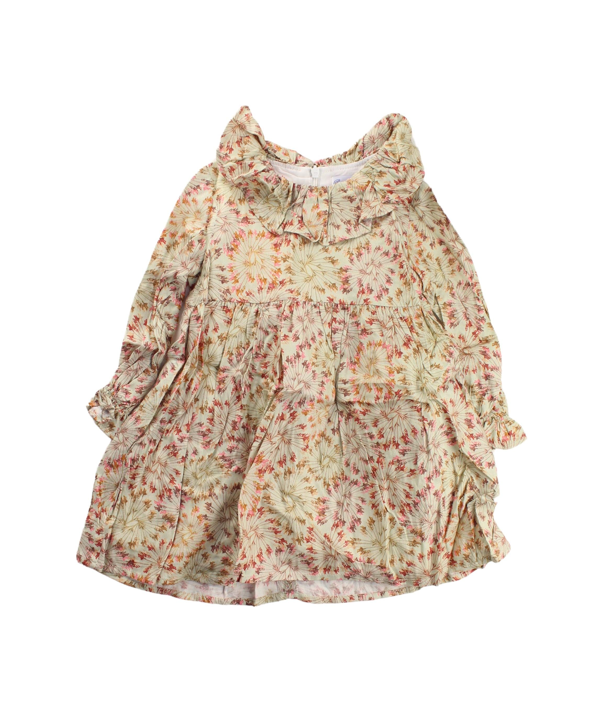 Ancar Long Sleeve Casual Dress for Toddler Girls 2T - Soft Cotton Comfortable Playwear for Everyday Outfits & Special Occasions