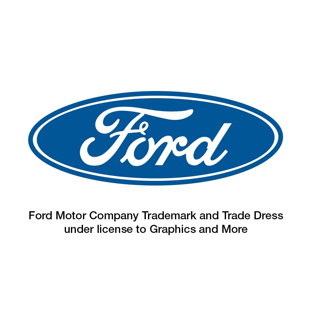 Vintage Ford Logo Stickers for Scrapbooking & Crafts - Bubble Dome Decals