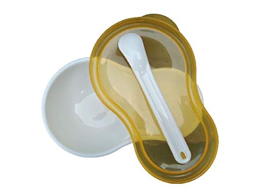 Gilli Baby Food Storage Container with Spoon - Unbreakable, Portable Travel Feeding Bowl for Infants & Toddlers | Perfect for On-the-Go Meals, Daycare, and Family Outings