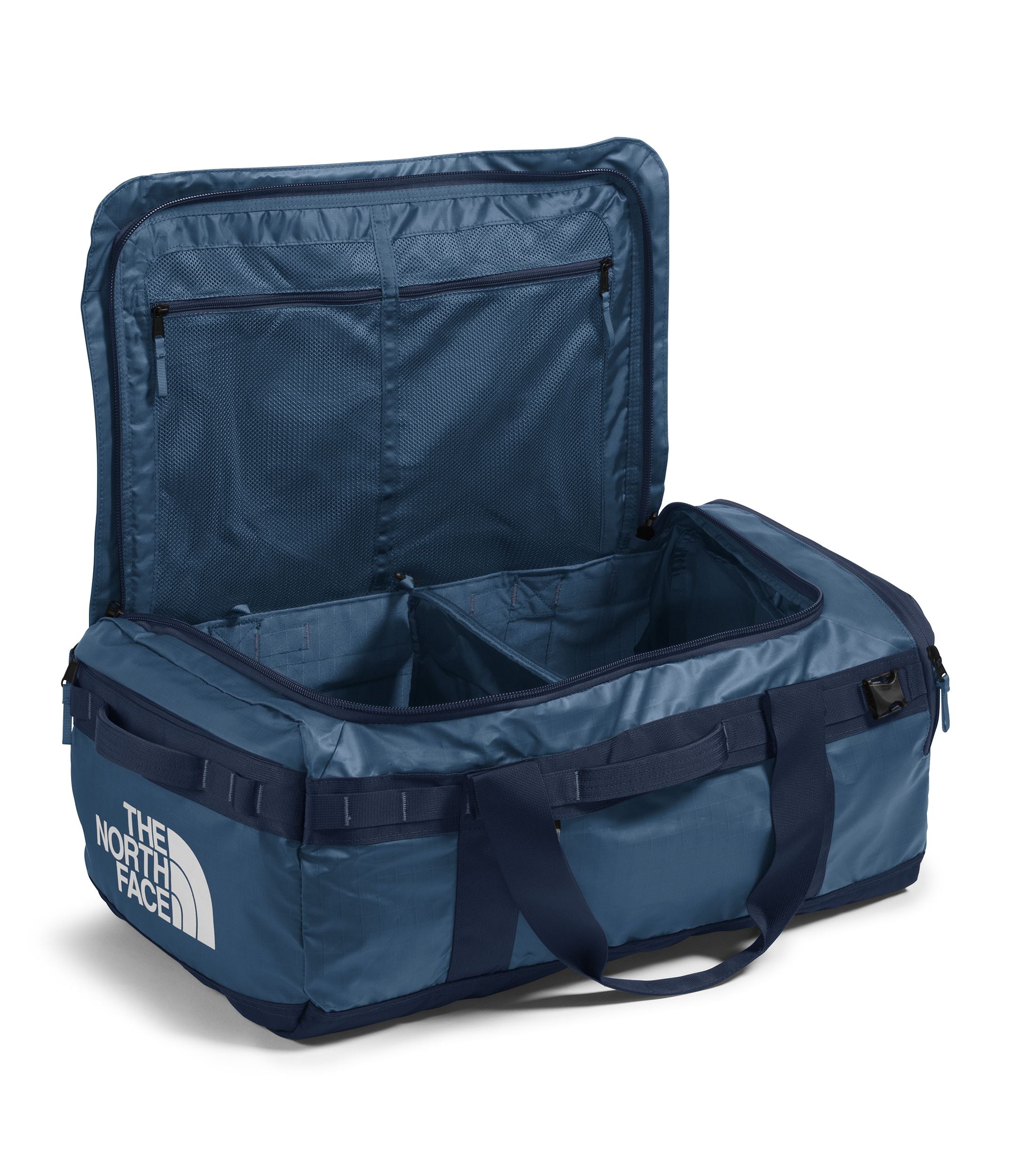 The North Face Base Camp Voyager Duffel 62L - Waterproof Travel Duffel Bag for Camping, Hiking & Outdoor Adventures - Durable Gear for Men & Women