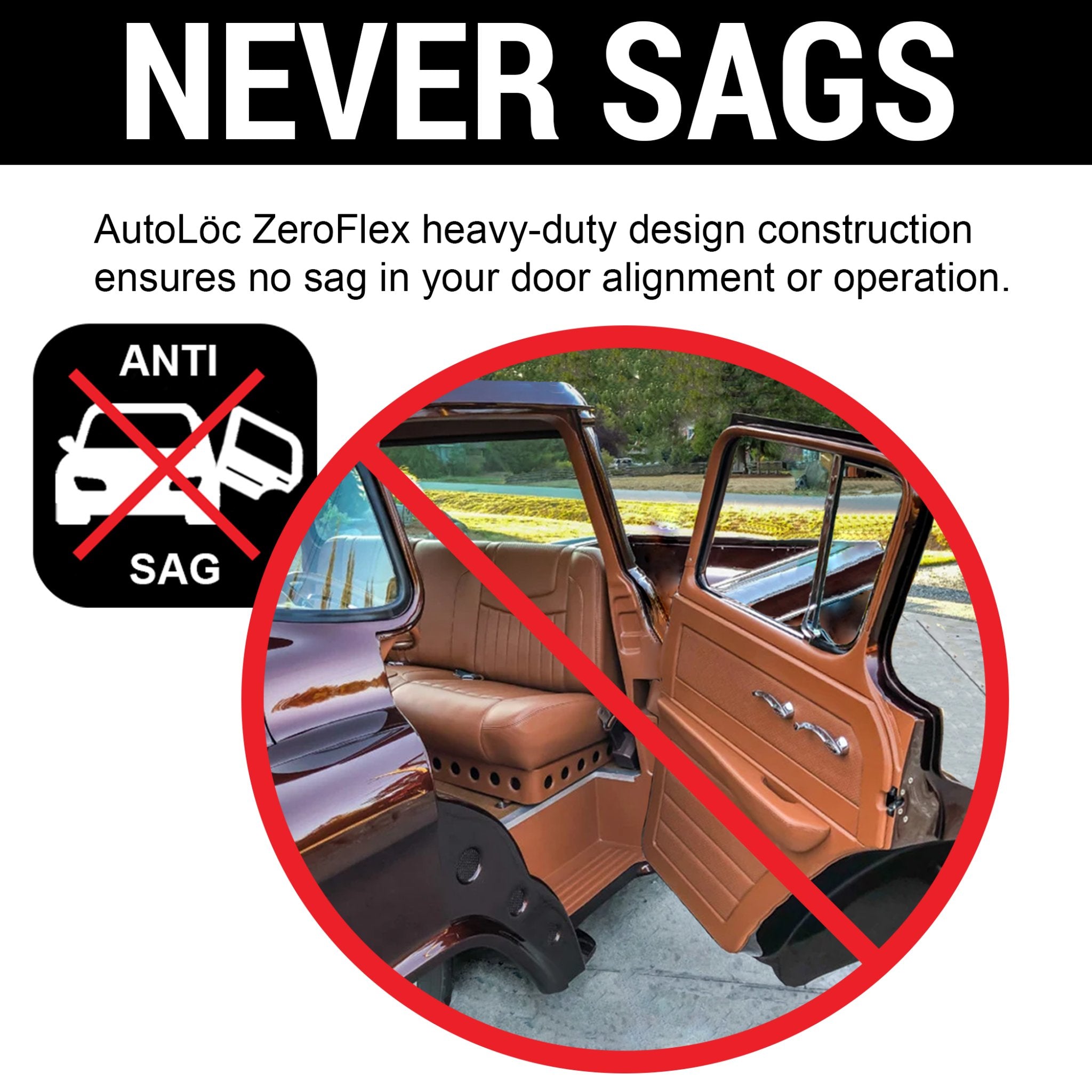 1903 Rambler Model F 2 Door Automated Power Suicide Hidden Hinge Kit with Latches - 12V Motor & Switches for Classic Car Restoration & Custom Builds