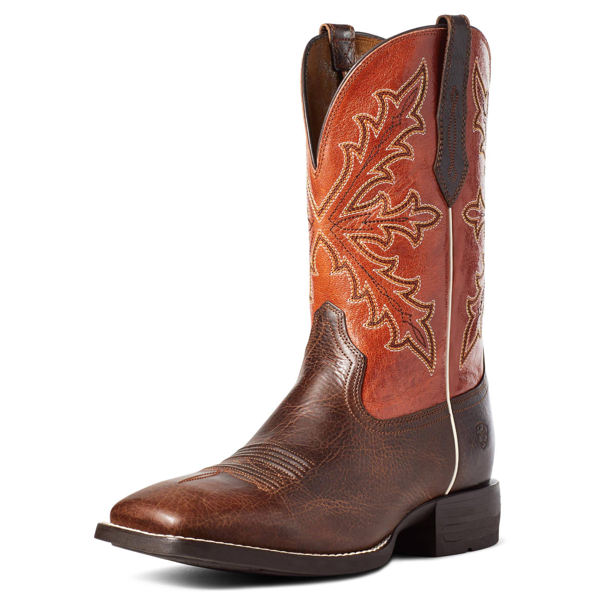 ARIAT Men's Qualifier Western Boots - Durable Cowboy Boots for Riding, Work & Casual Wear
