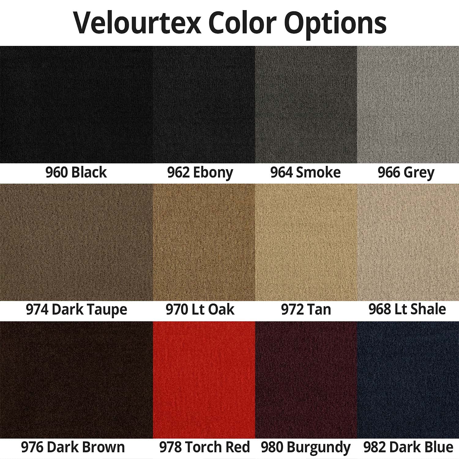 Lloyd Mats Velourtex Ebony Standard Deck Mat for 2013 Corvette Convertible with 60th Anniversary Flags Applique - Premium Car Floor Mats for Corvette C7 Stingray - Perfect for Car Shows, Cruising & Daily Driving