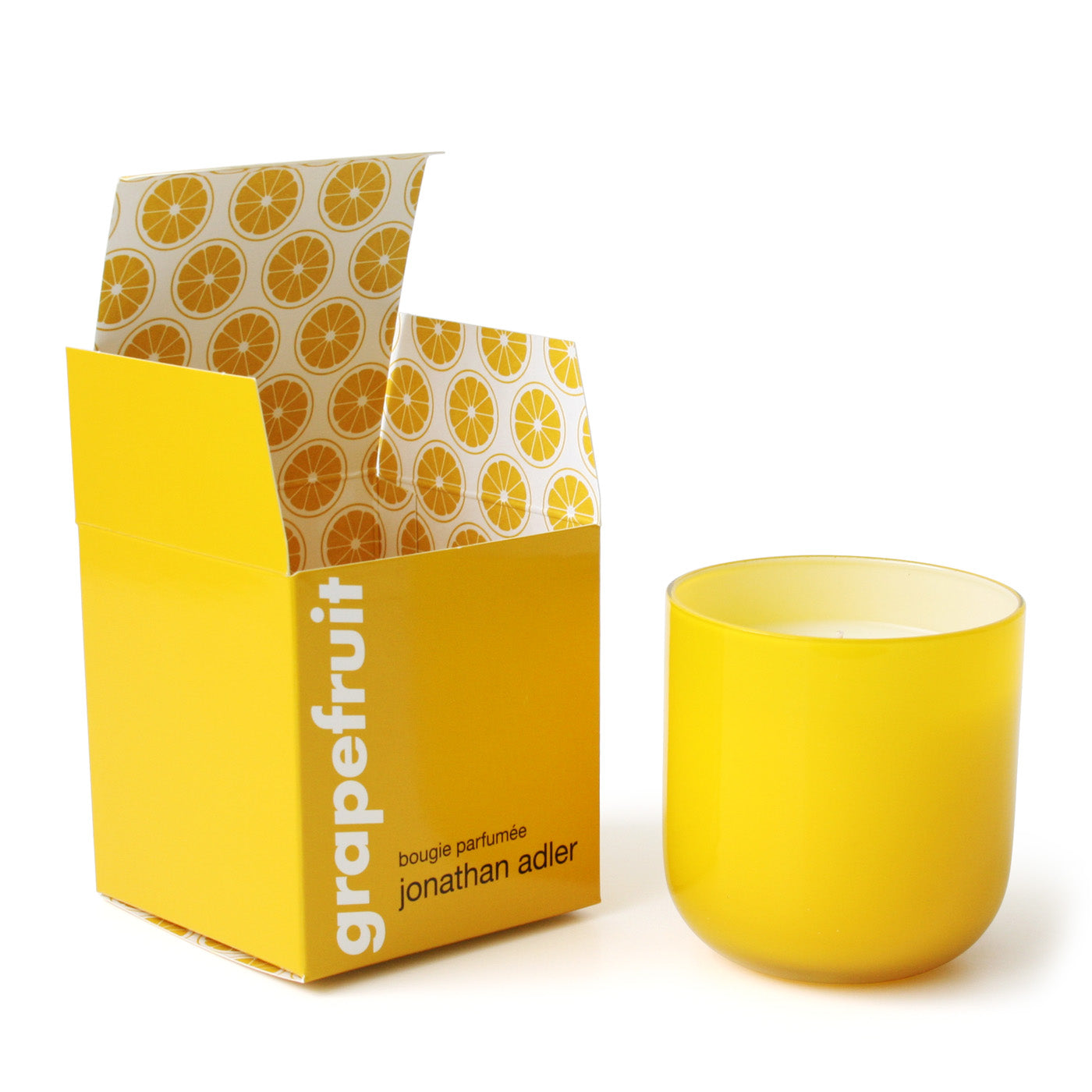 Refreshing Grapefruit Scented Candle - Natural Soy Wax Aromatherapy Candle for Home, Office & Relaxation - Perfect for Stress Relief & Mood Boosting