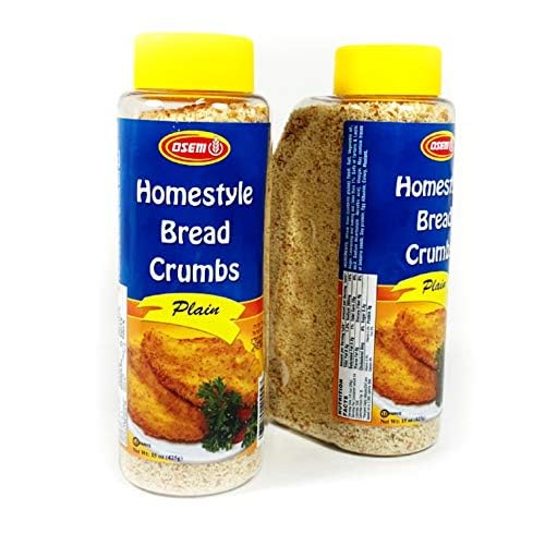 Premium Plain Homestyle Bread Crumbs - 2 Pack (425g/15oz Each) | Perfect for Meatloaf, Fried Chicken & Baking | Gluten-Free & All-Natural Ingredients