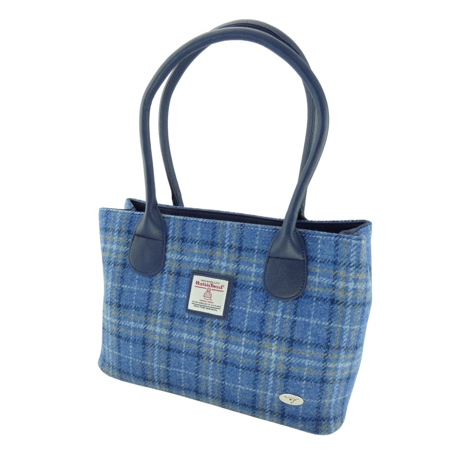 Classic Harris Tweed Handbag for Women [22 Colors] - Elegant Crossbody Purse with Adjustable Strap, Perfect for Work, Travel & Everyday Use
