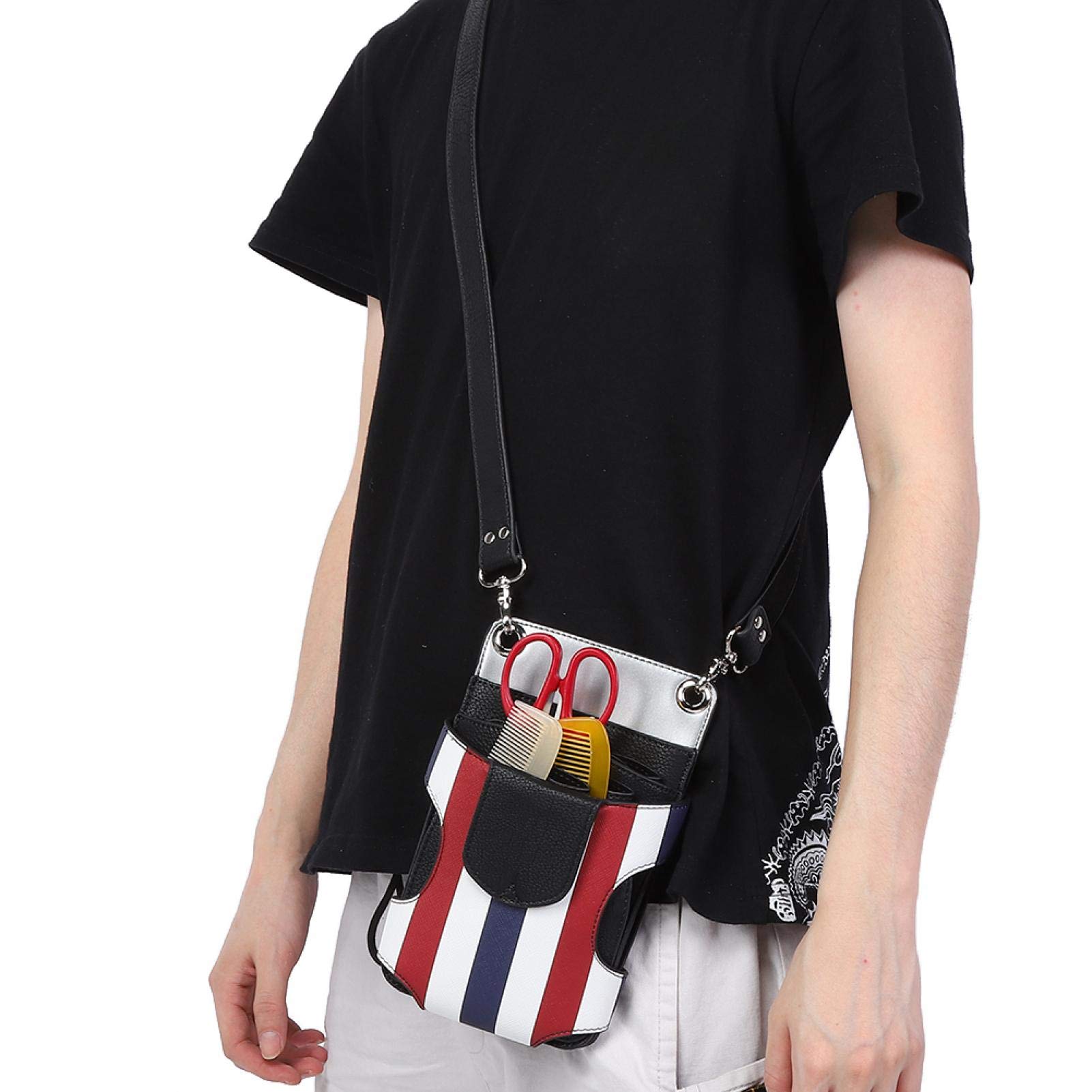 Professional Hairdressing Tool Bag - Durable & Eco-Friendly Storage Organizer for Salon & Home Use - Perfect for Hairstylists & DIY Hair Care Enthusiasts - Great for Travel, Salon Storage & Home Organization