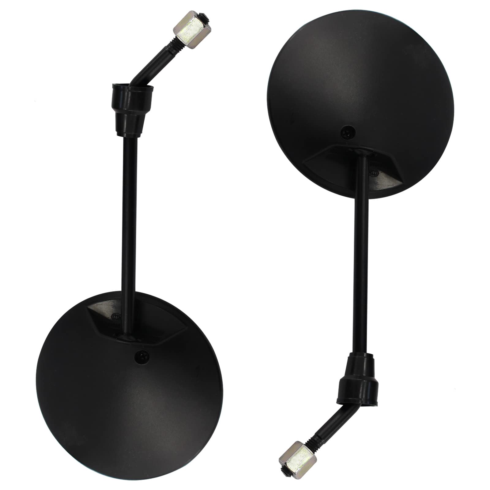 PRO BAT 8mm GY6 Scooter Rearview Mirrors - 360° Adjustable Motorcycle Mirrors for Moped, ATV, Quad & 4-Wheelers - Compatible with GY6 50cc 150cc 250cc Engines - Perfect for Urban Commuting & Off-Road Adventures