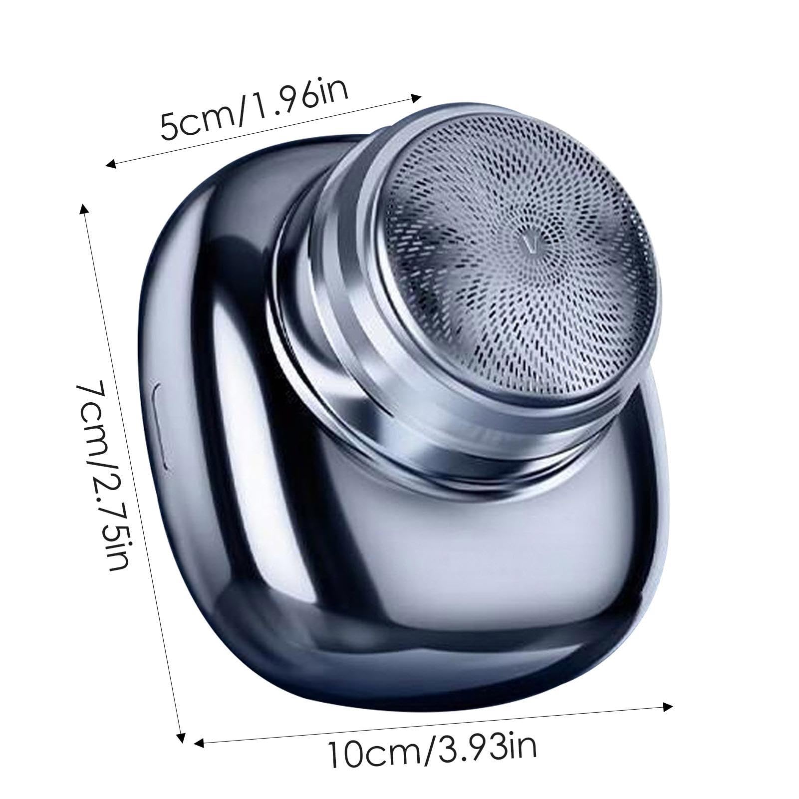 Best Electric Shaver for Men - Cordless Rechargeable Wet/Dry Rotary Shaver with Waterproof Design - Portable for Travel & Home Use - Perfect for Quick Grooming & On-the-Go Shaving