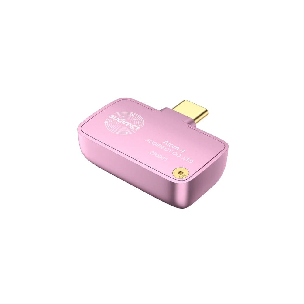 Audirect Atom4 ESS9281AC Pro Portable USB DAC & AMP - High-Resolution Audio Converter for Smartphones, Laptops - Perfect for Music Lovers, Gamers & Audiophiles