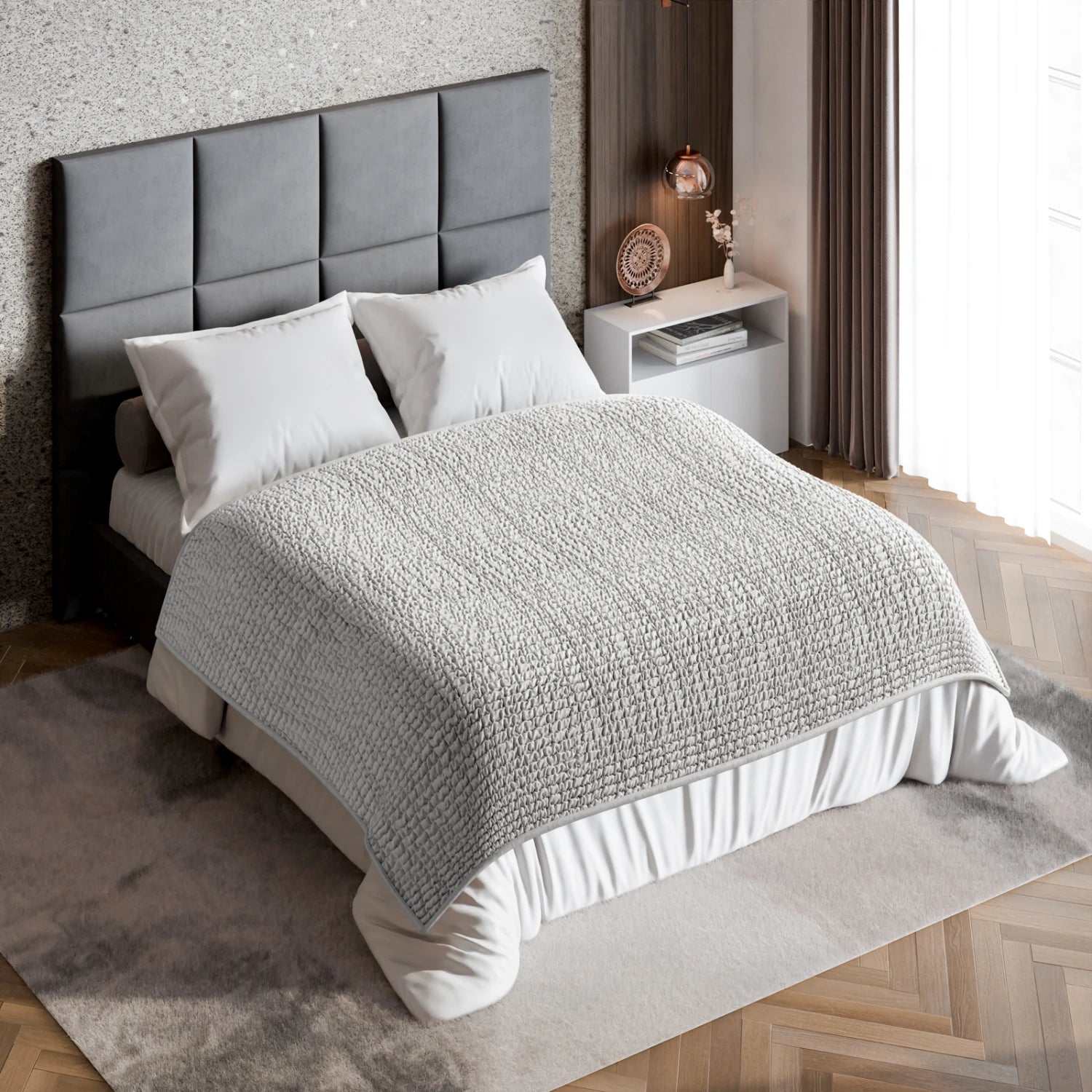 Waterproof Queen Size Blanket - Soft, Durable & Washable for Bed, Sofa & Outdoor Use