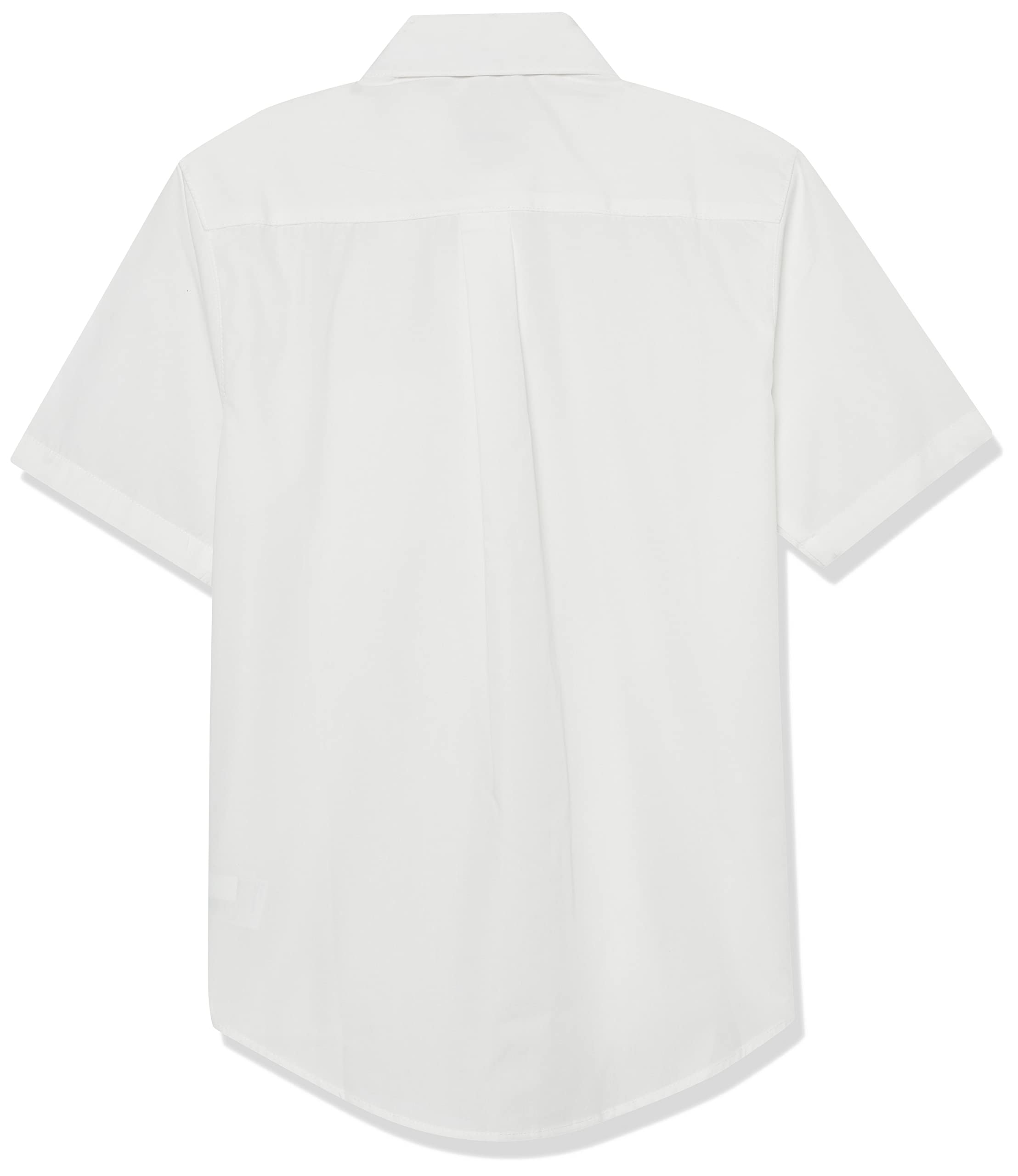 French Toast Little Boys' Toddler Short Sleeve Button Down Shirt - White (Sizes 2T-4T) - Perfect for Summer Outfits, Birthday Parties & Family Photos