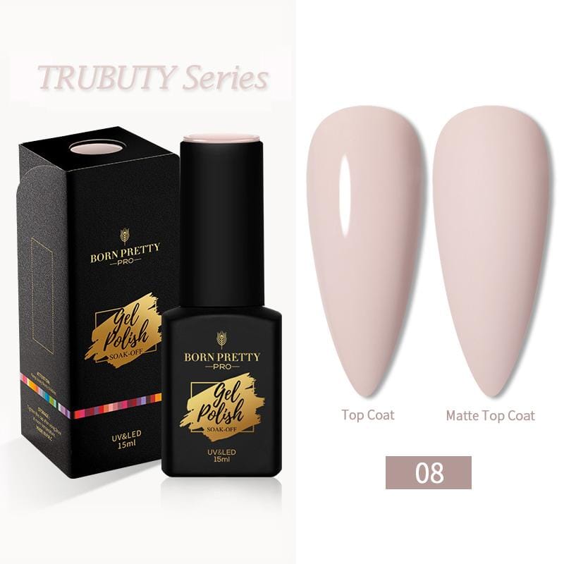 Trubuty Series Gel Polish 15ml - Long Lasting Nail Polish Kit for Salon & Home Manicure - Perfect for Nail Art, DIY Nails, and Professional Use