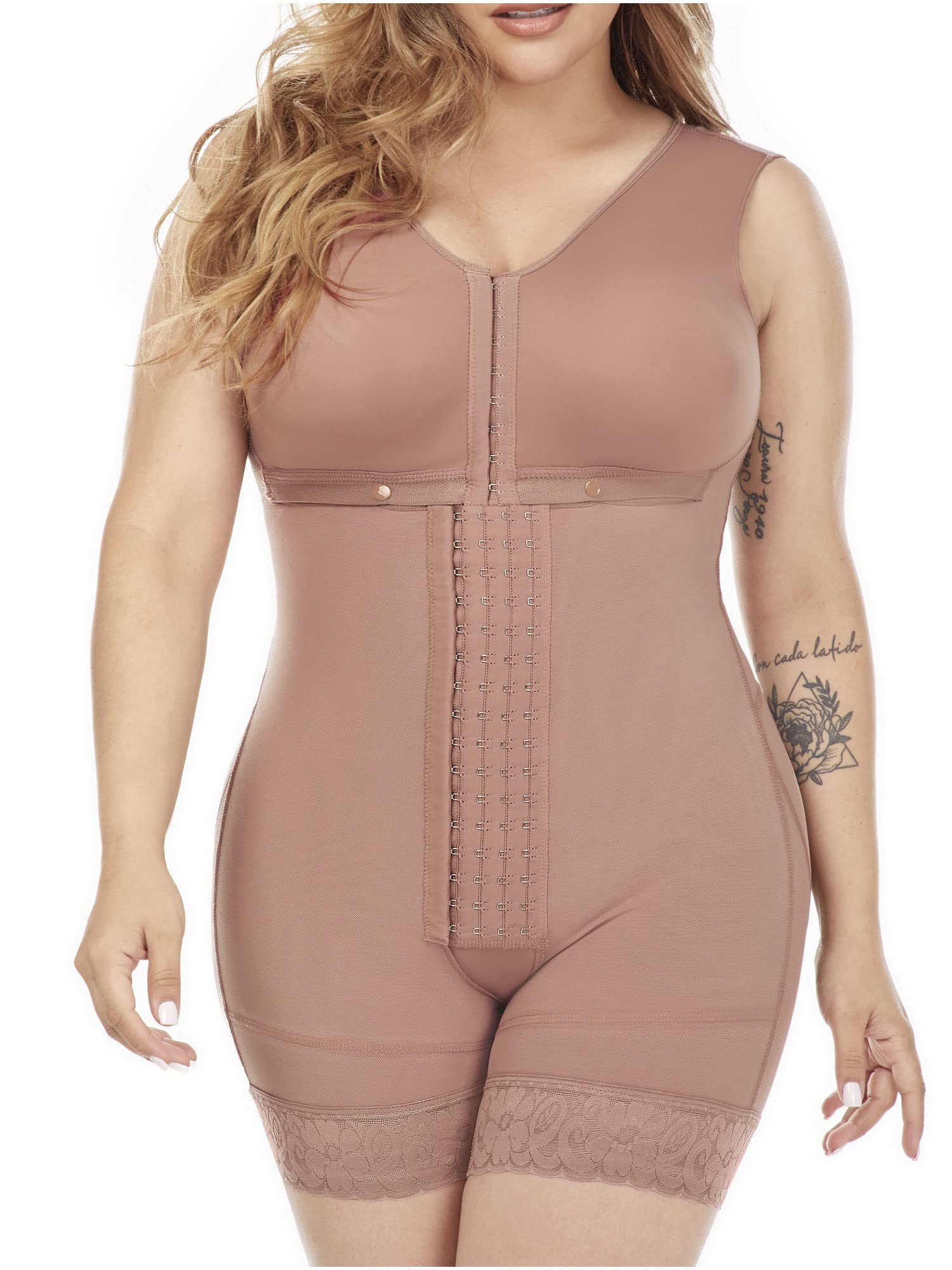 MARIAE Women's Full Body Shaper - Tummy Control Shapewear & Post-Surgery Girdle | Colombian Fajas for Slimming & Waist Training | Perfect for Daily Wear, Special Occasions & Postpartum Recovery