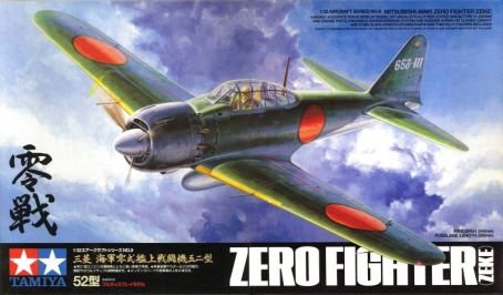 TAMIYA 60311 A6M5 Zero Fighter 52-inch RC Airplane Model Kit with Realistic Sound & Action - Perfect for WWII Aircraft Collectors & RC Hobbyists - Great for Display, Flying Fun & Historical Reenactments