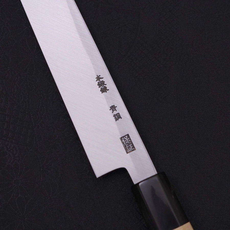 Premium Sakimaru Takohiki Japanese Knife - Blue Steel #2 Kasumi Buffalo Magnolia Handle 270mm - Perfect for Sushi, Sashimi & Professional Chefs
