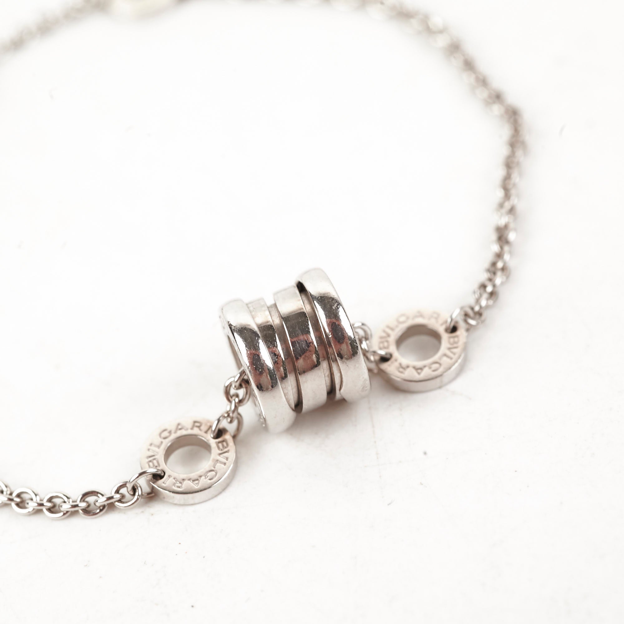 Bvlgari B Zero1 18k White Gold Bracelet for Women - Luxury Italian Jewelry for Gifts, Parties & Special Occasions