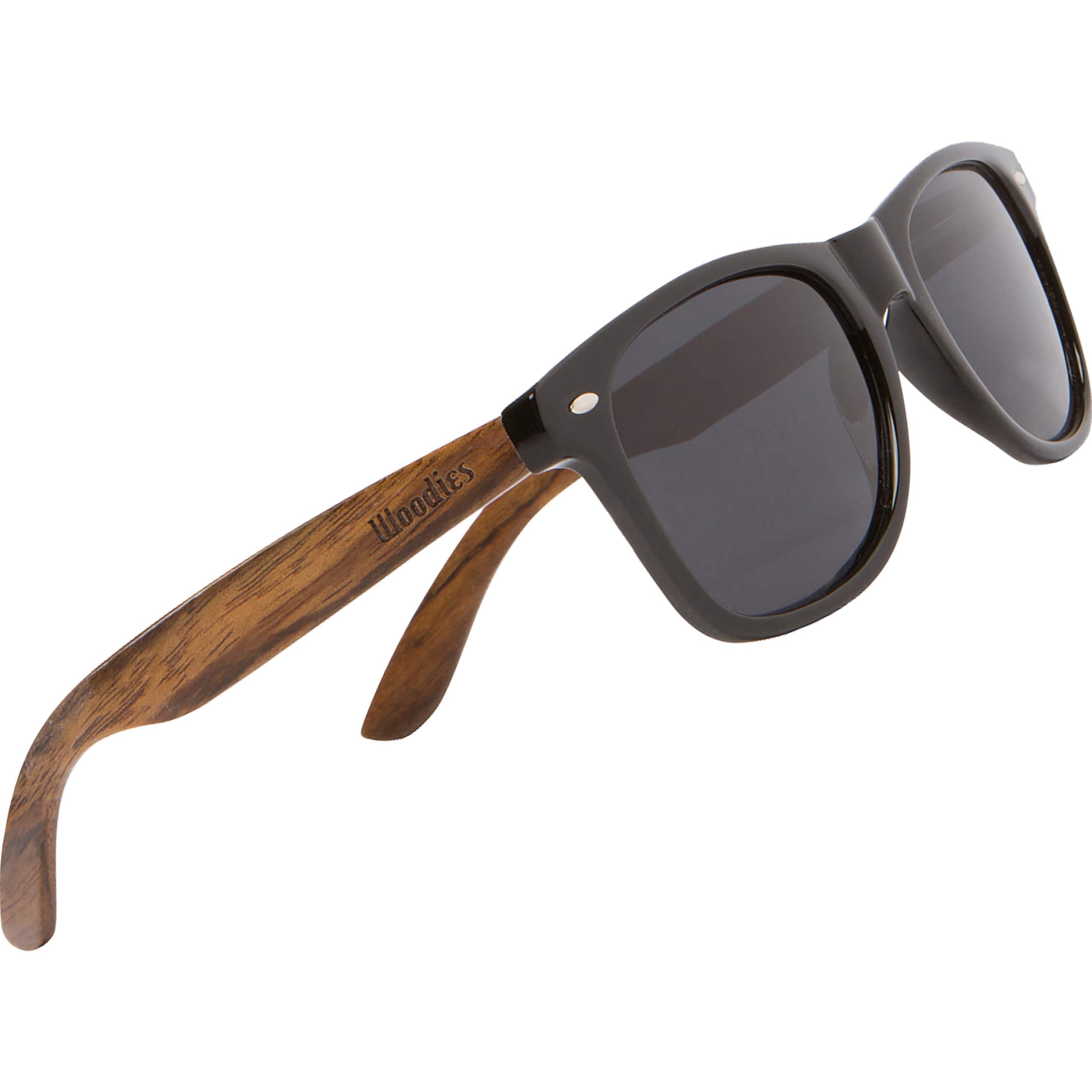 Wooden Walnut Tortoise & Clear Frame Polarized Sunglasses for Men & Women - UV Protection, Stylish Outdoor Shades for Beach, Driving & Fashion